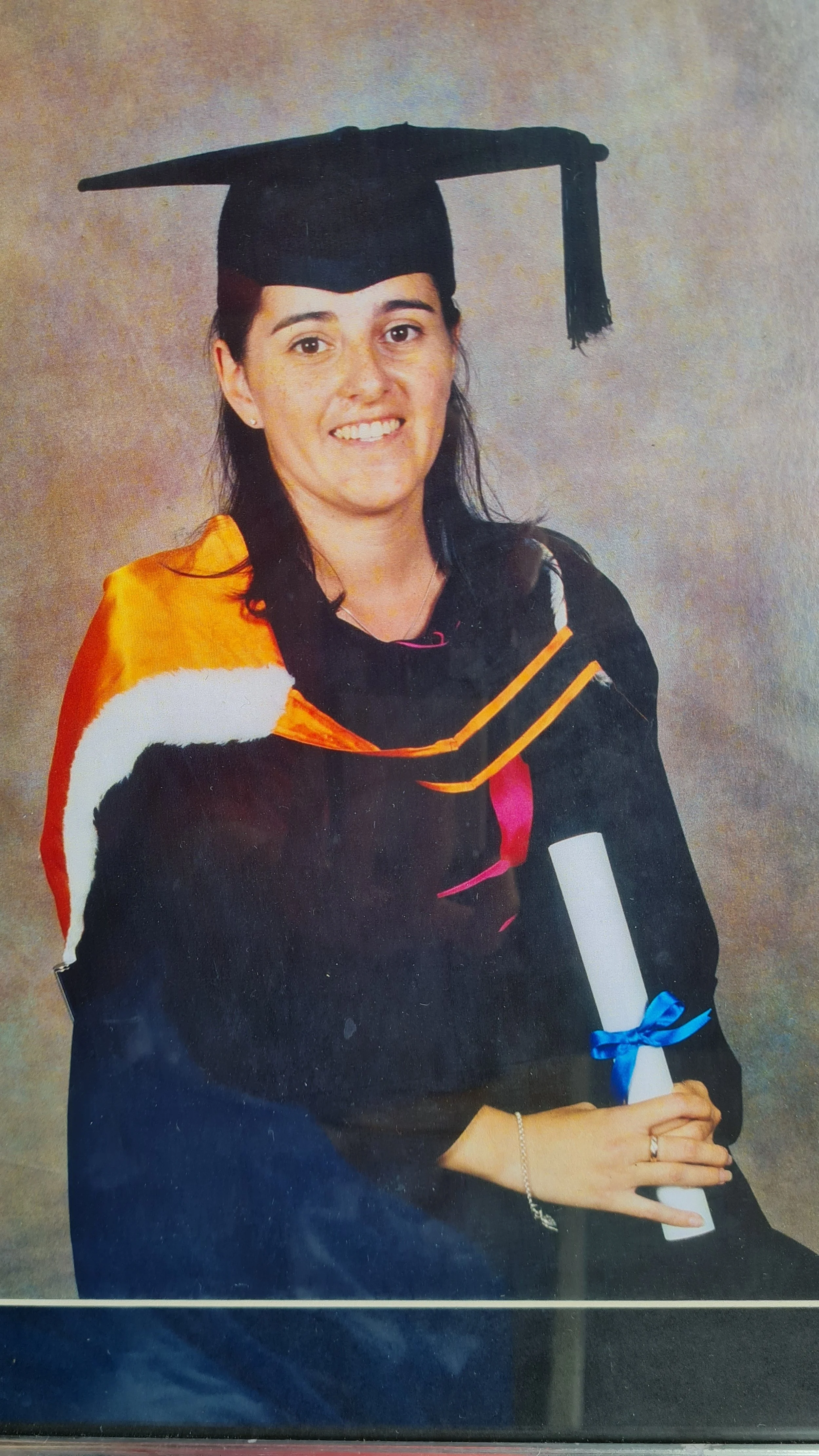 2003 Graduating from the University of Auckland