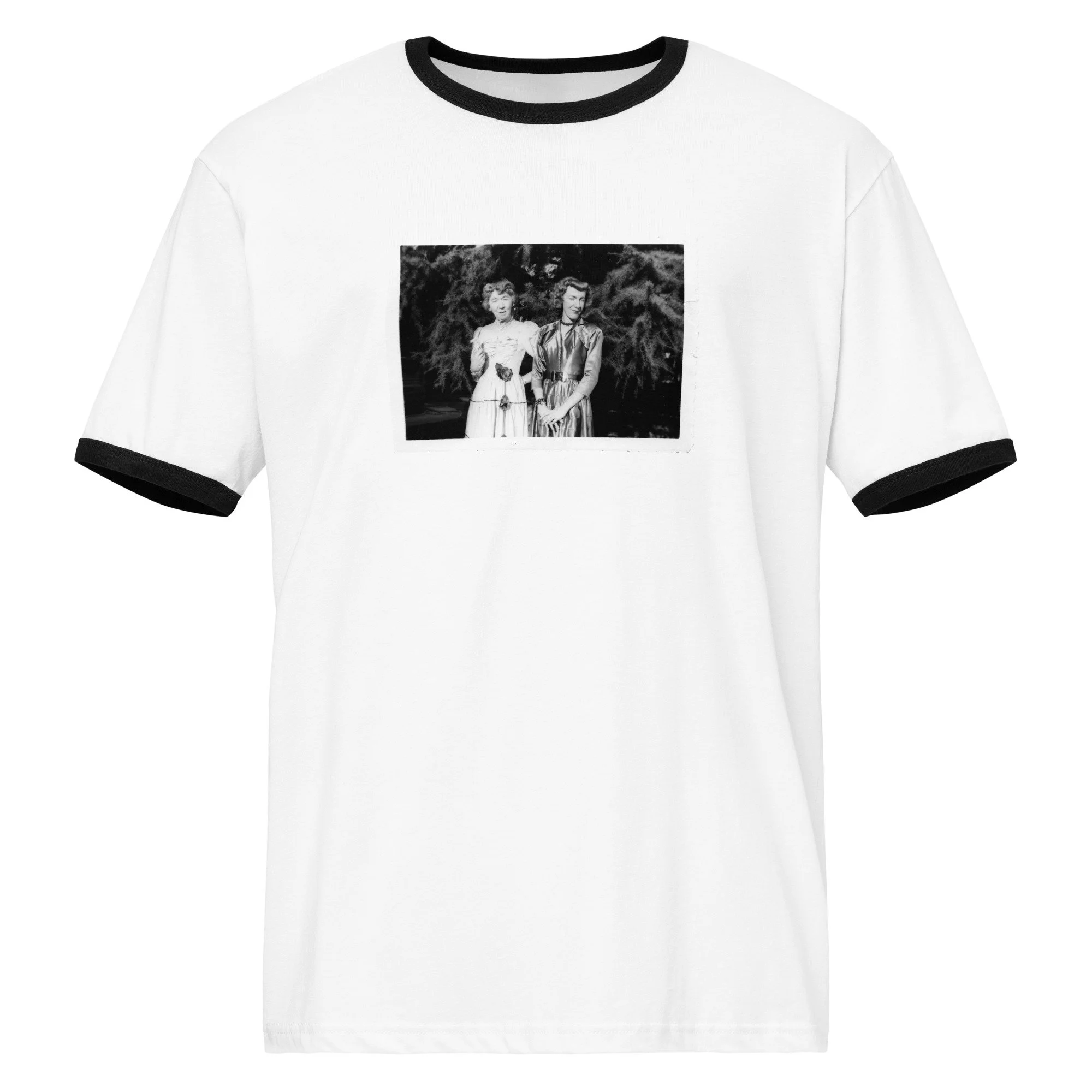 Hazel's Photo Collection; Hazel & Dorothy Unisex ringer t-shirt