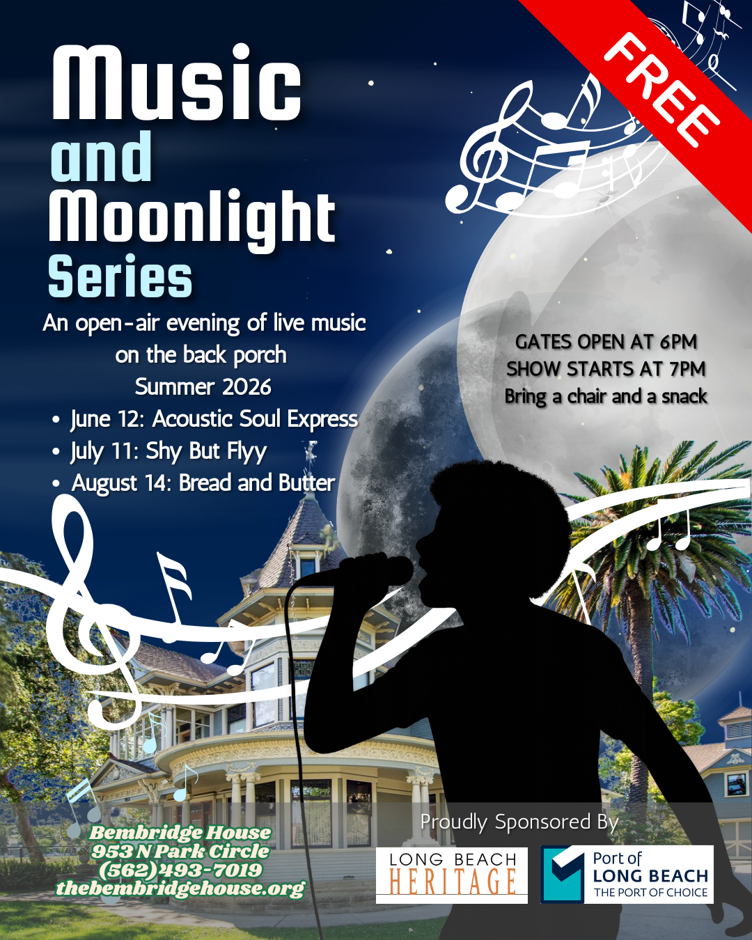 Music &amp; Moonlight Series: August