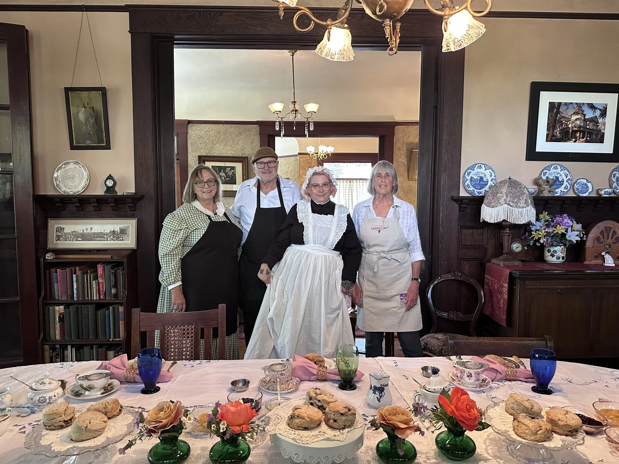 Tea Party staff ready to serve