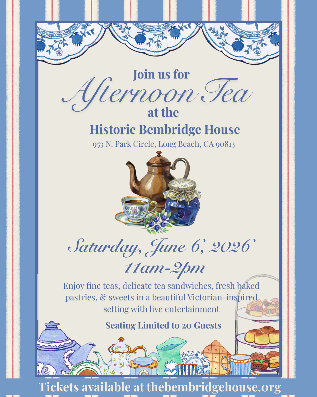 Bembridge House Tea June 6