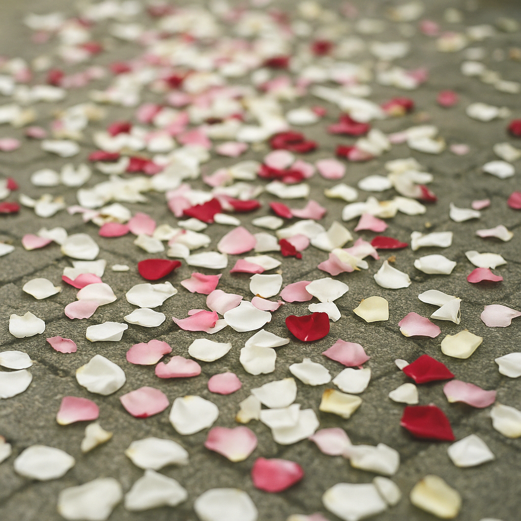Flower Petal Toss Cones