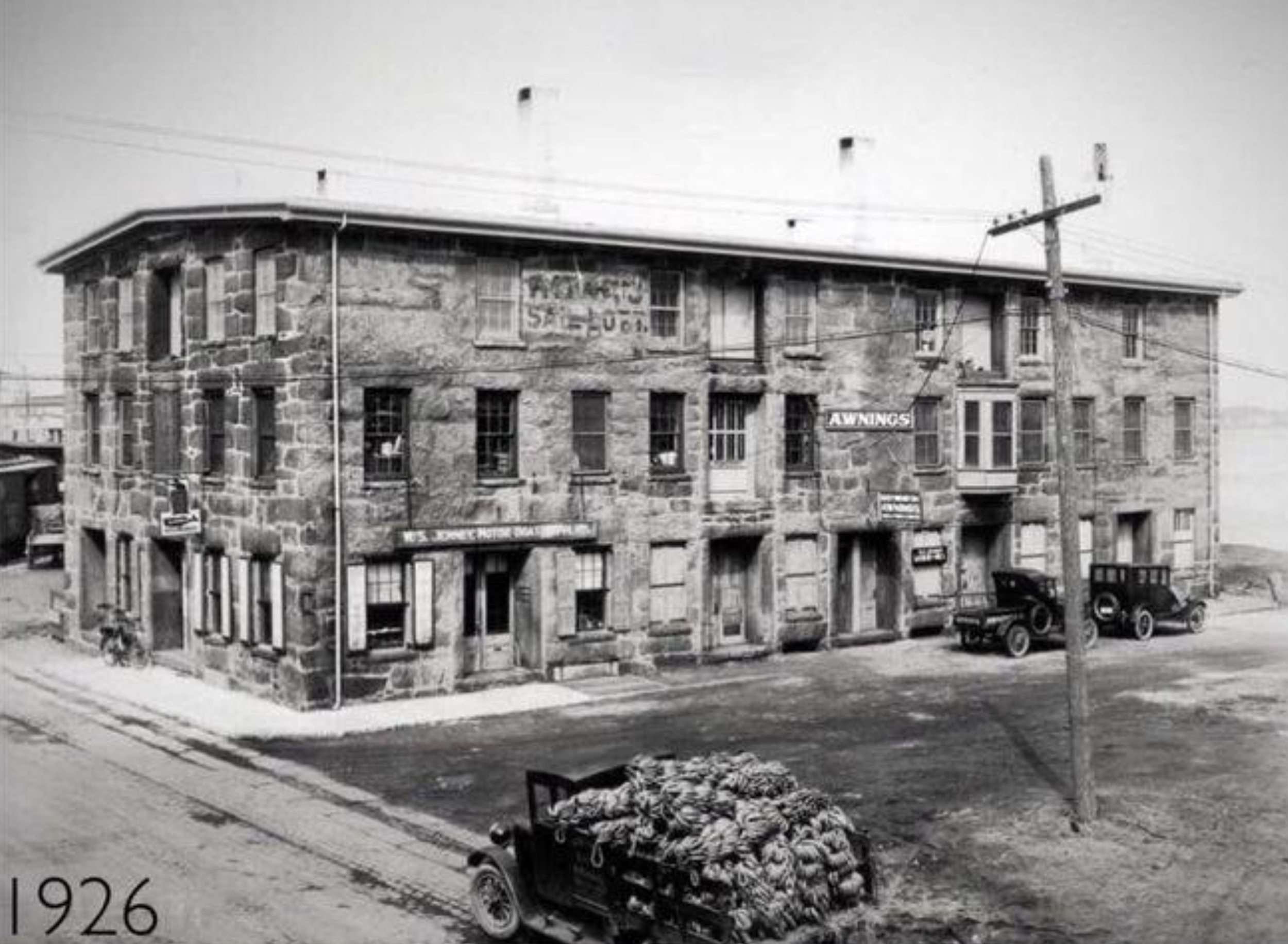 The Durant Sail Loft, New Bedford, 1926 - the beginning of a family legacy in marine craftsmanship.
