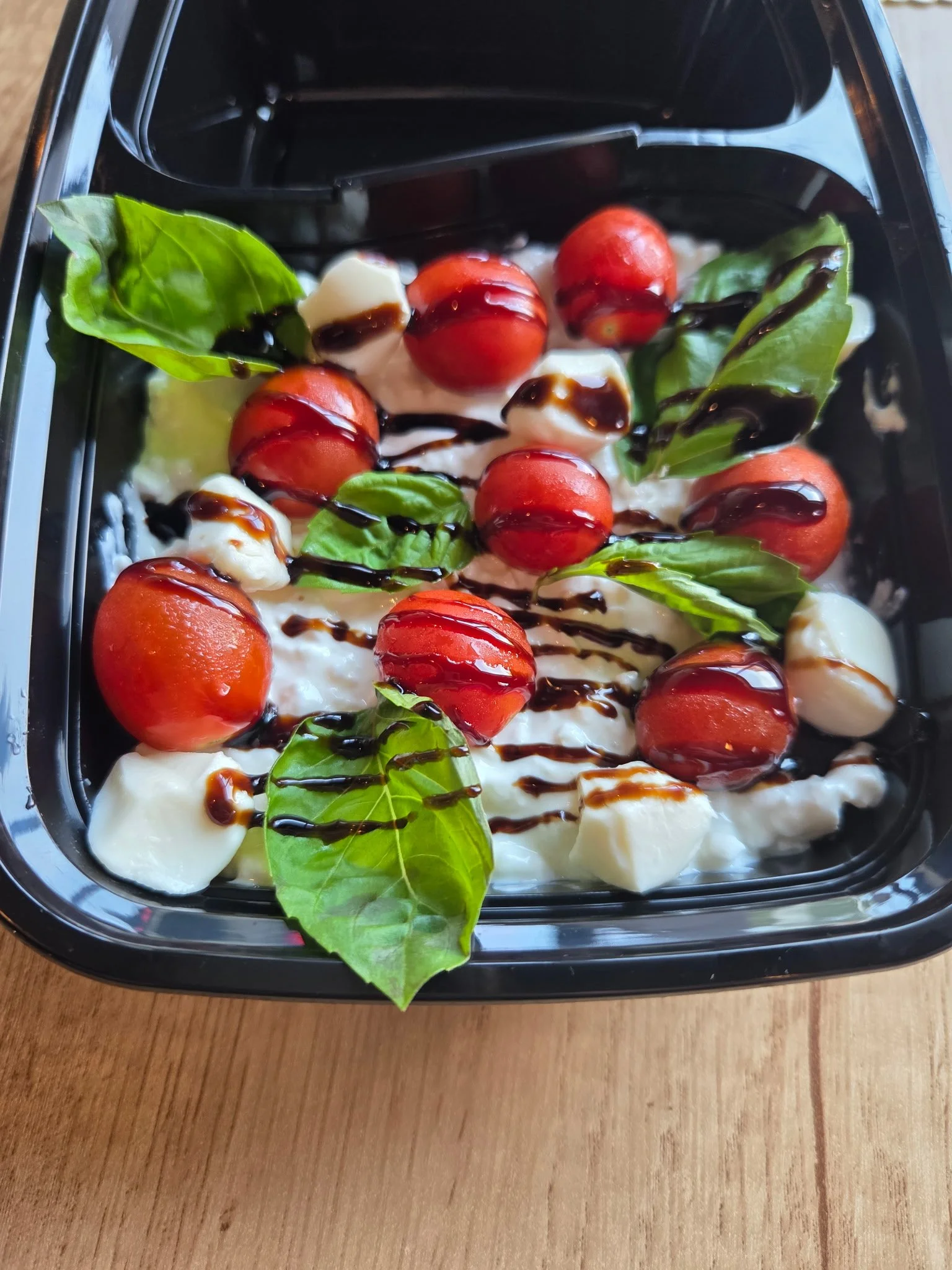 Caprese Cottage Cheese Bowl