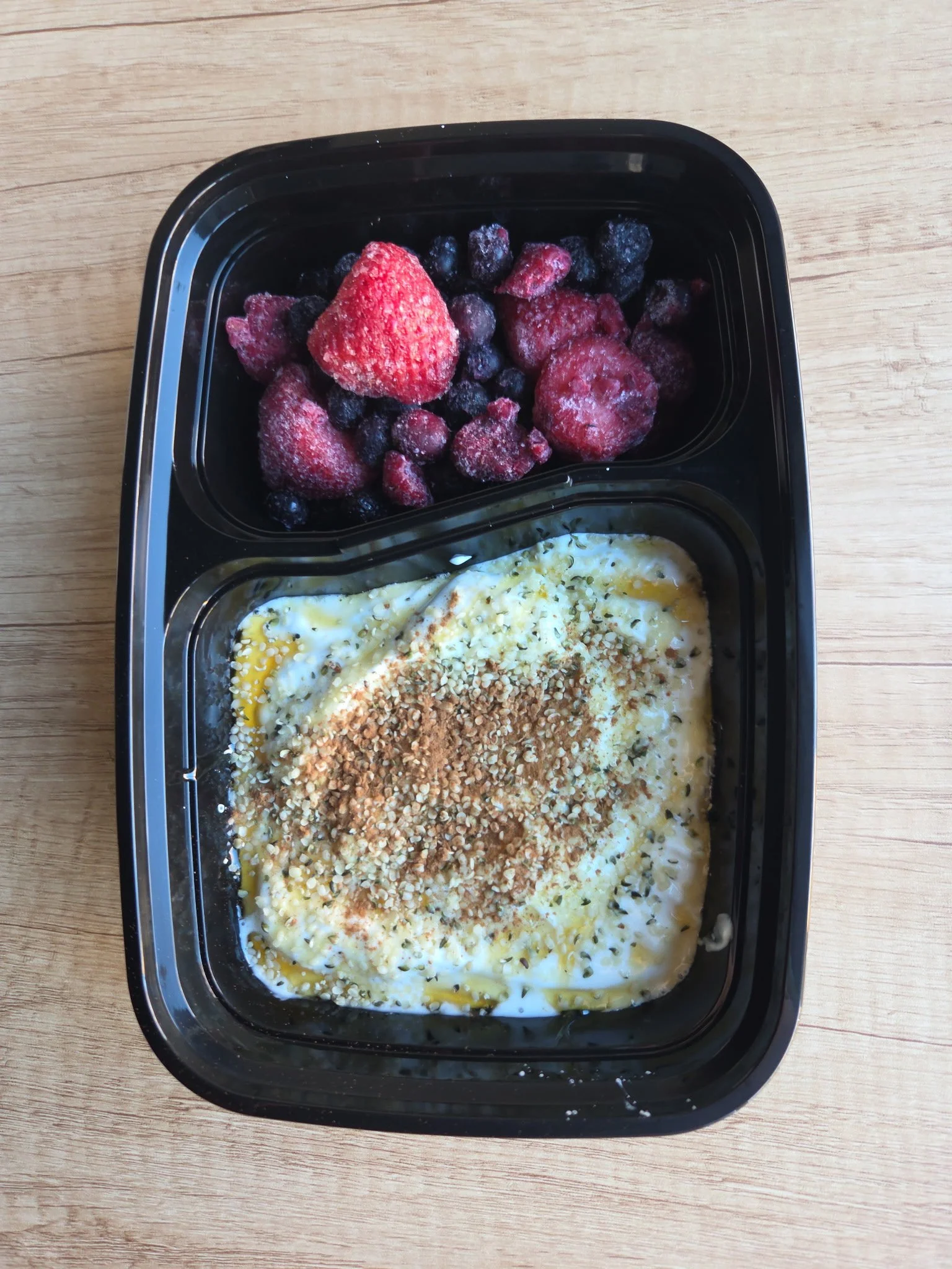 Honey Berry Protein Yogurt
