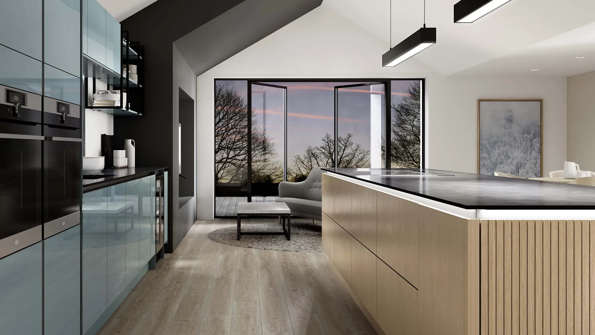 Wide range of kitchens and bathrooms, from modern to classic, generic to bespoke.