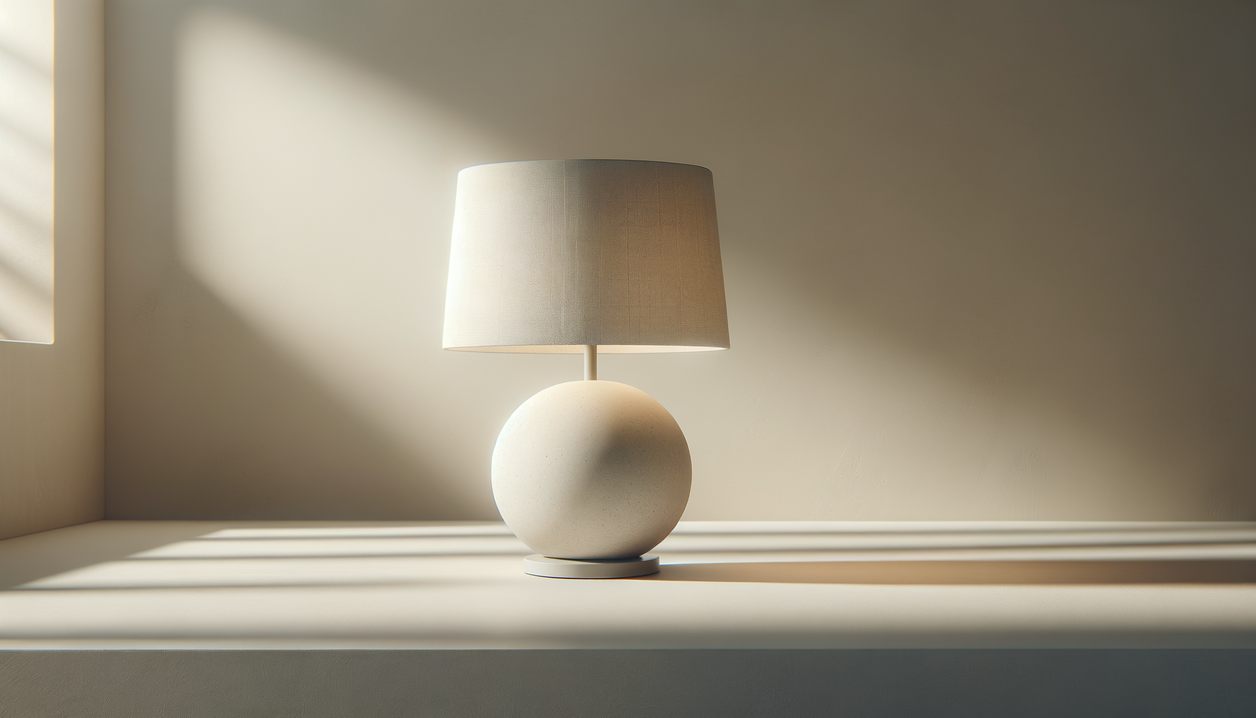 A minimalistic lamp that represent what Ameeq is best at.