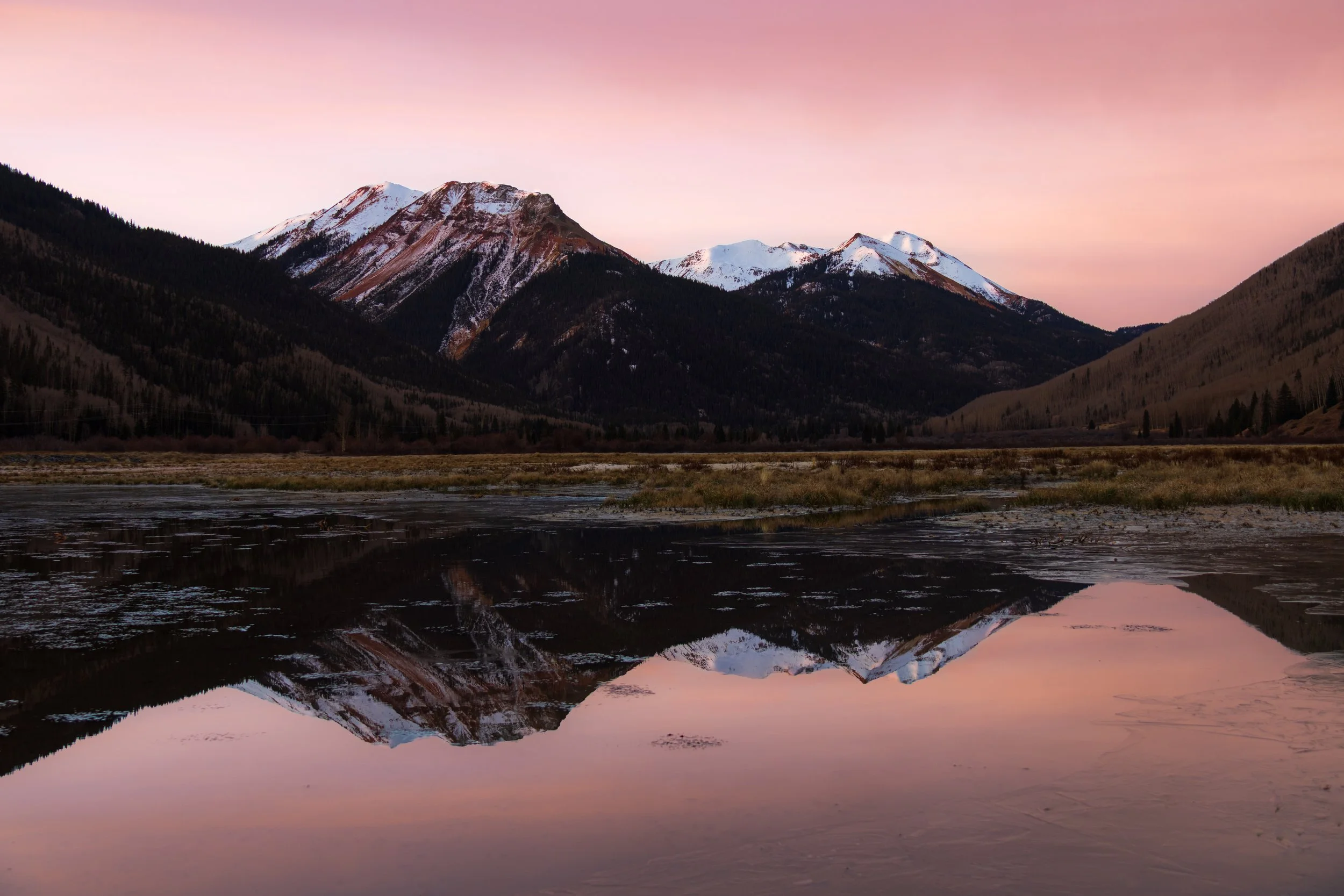 Sunrise at Red Mountain