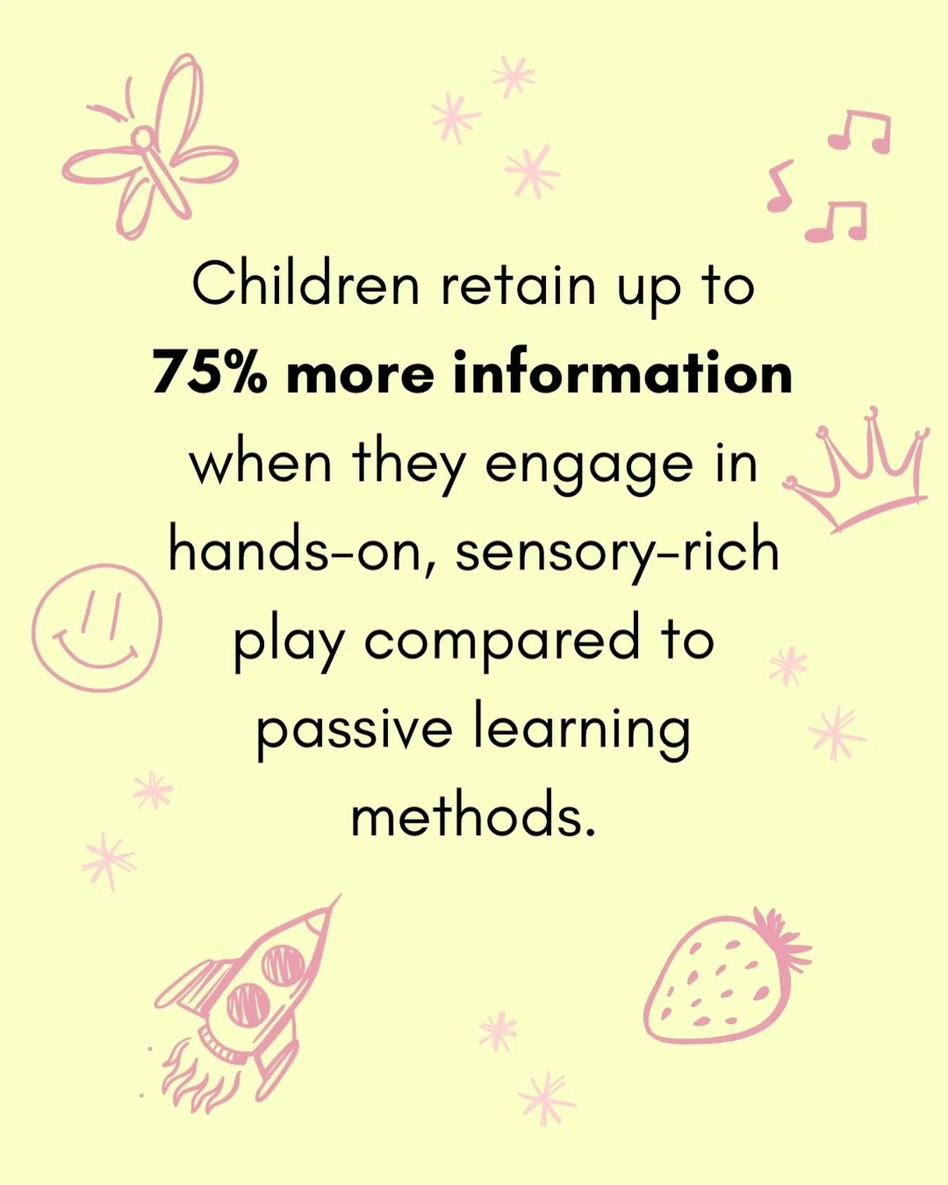 Did you know kids remember up to 75% more when they learn through hands-on play? 🧠 Our Mini &amp; Me Sensory Bin class turns simple moments into powerful learning &mdash; strengthening fine motor skills, language, and connection along the way. 💫 So