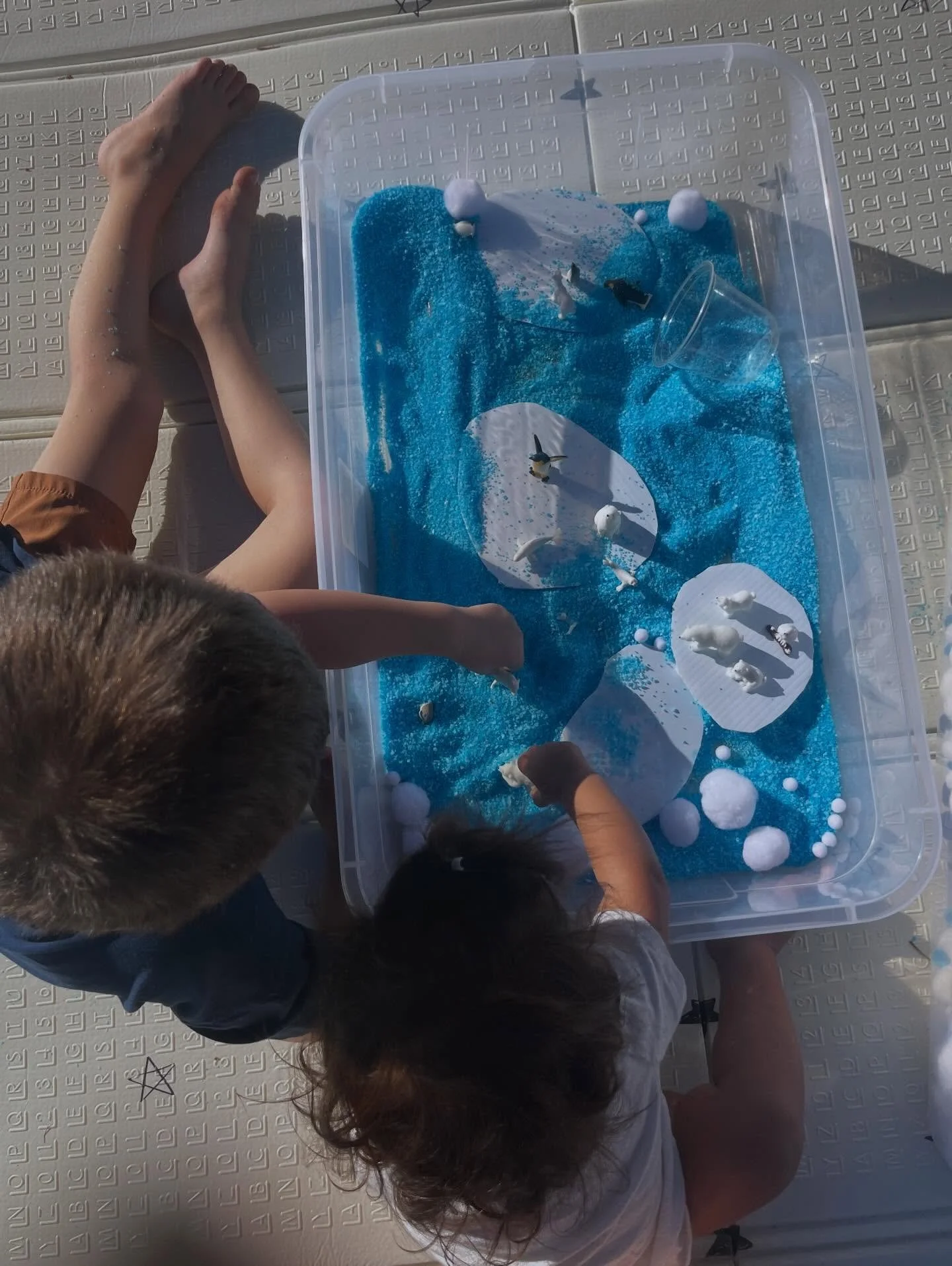 ❄️🐧 Chillin&rsquo; with our Arctic friends! This sensory bin brings icy adventures, polar animals, and endless fun. 

#ArcticSensoryBin
#SensoryPlay
#SensoryPlayIdeas
#ToddlerActivities
#KidsActivities
#EarlyLearning
#WinterTheme
#ArcticAnimals
#Pre