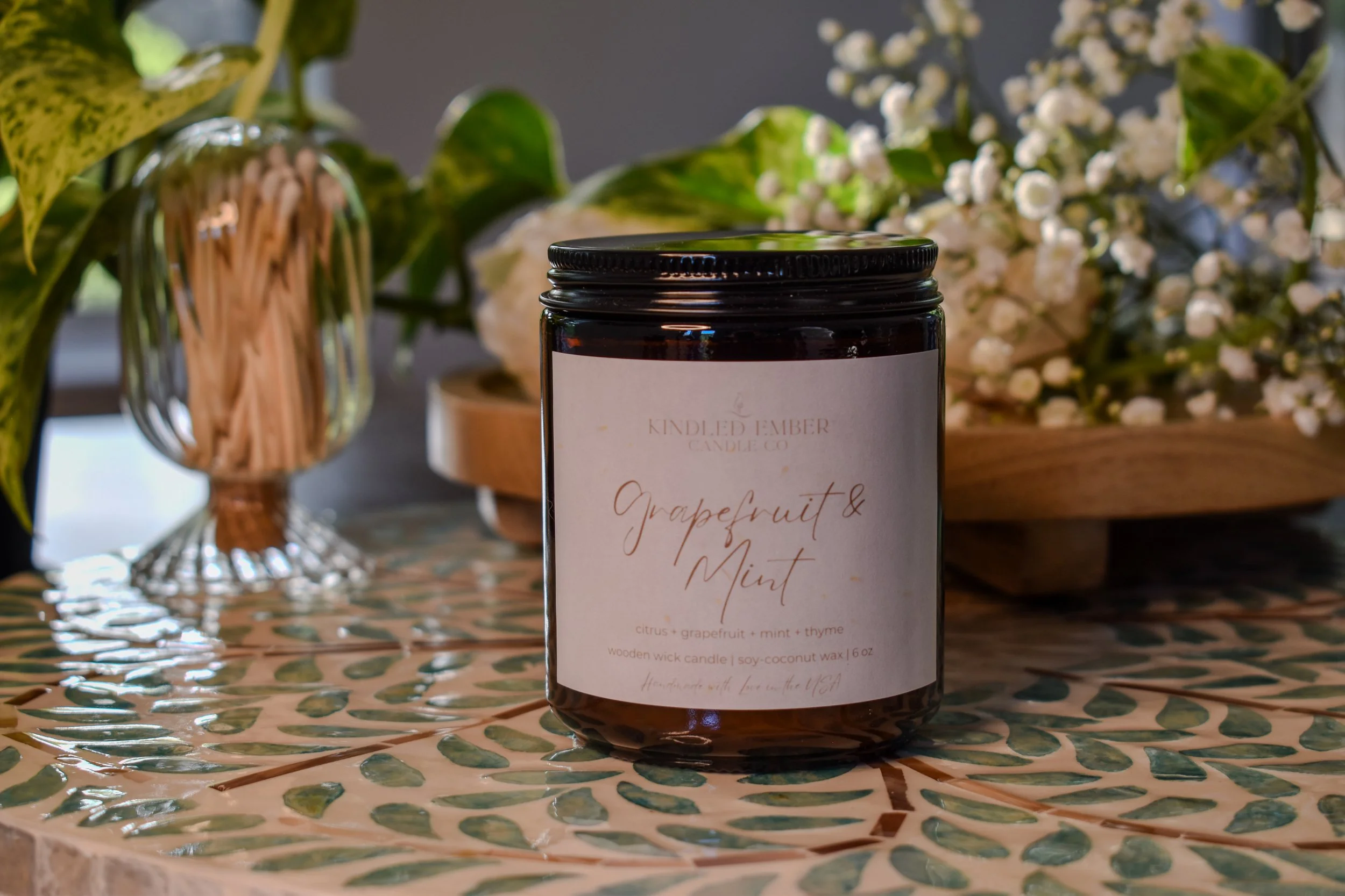 Grapefruit & Mint | Candle