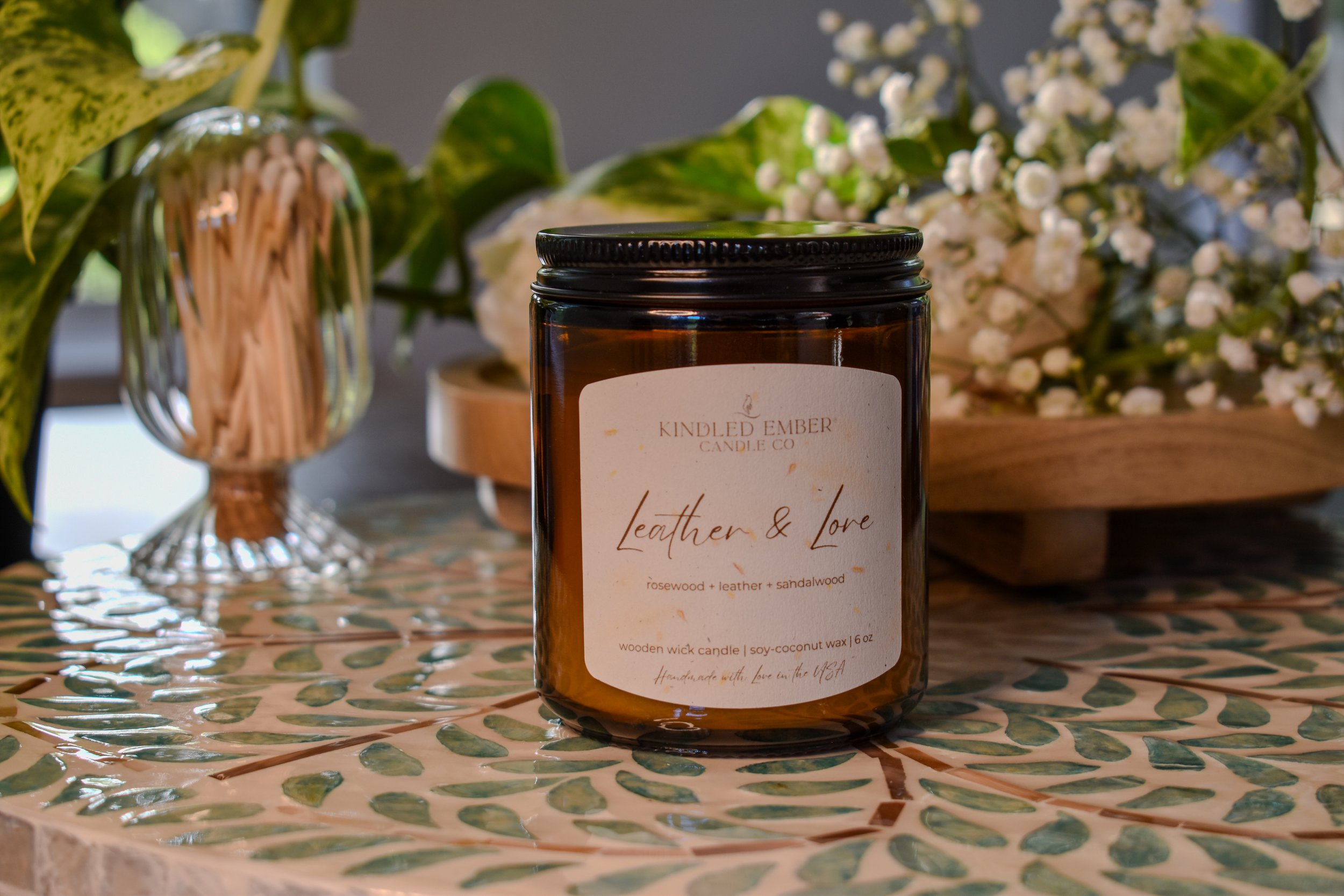 Leather & Lore | Candle
