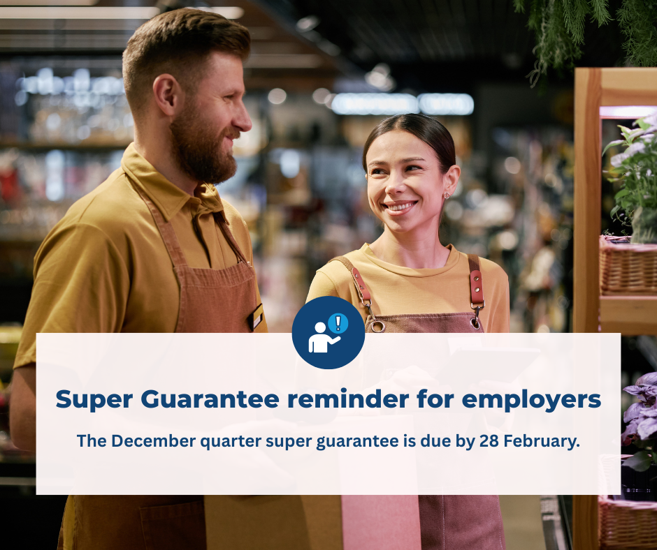 Super Guarantee Deadline Approaching