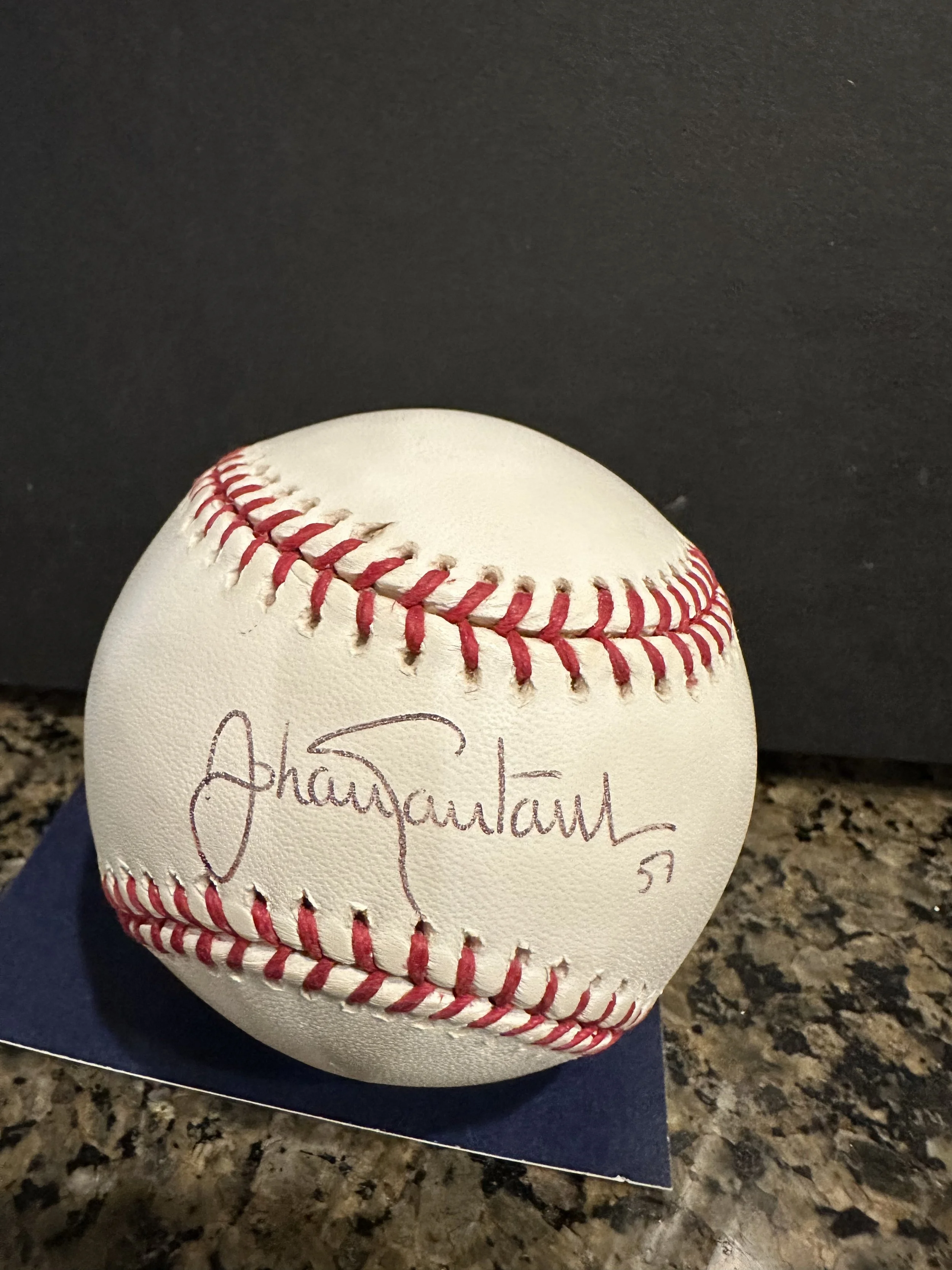 Johan Santana - Signed Ball