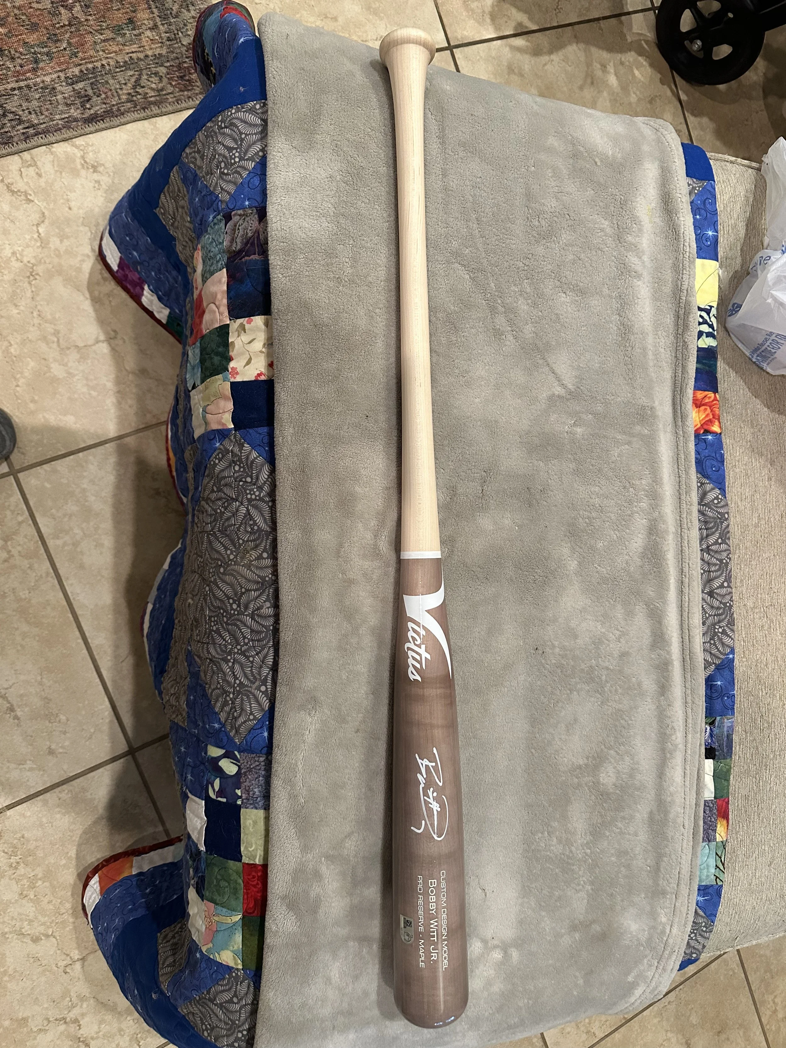 Bobby Witt Jr - Signed Bat