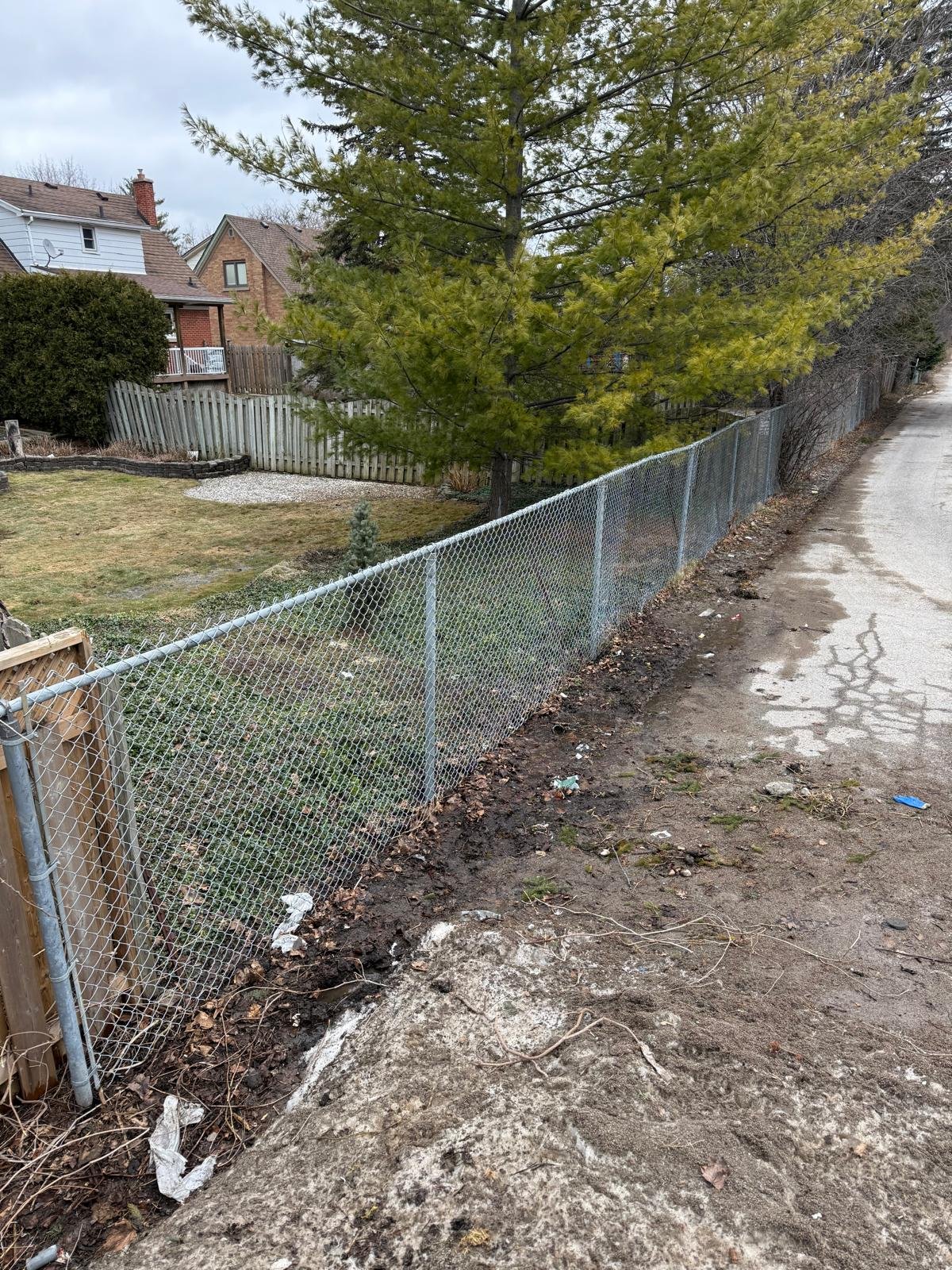 Chainlink fence repair
