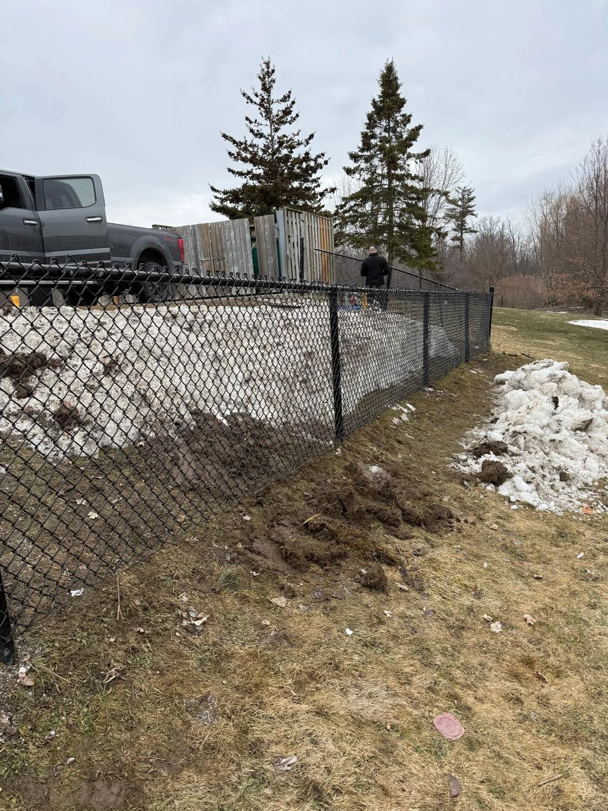 Chainlink fence repair