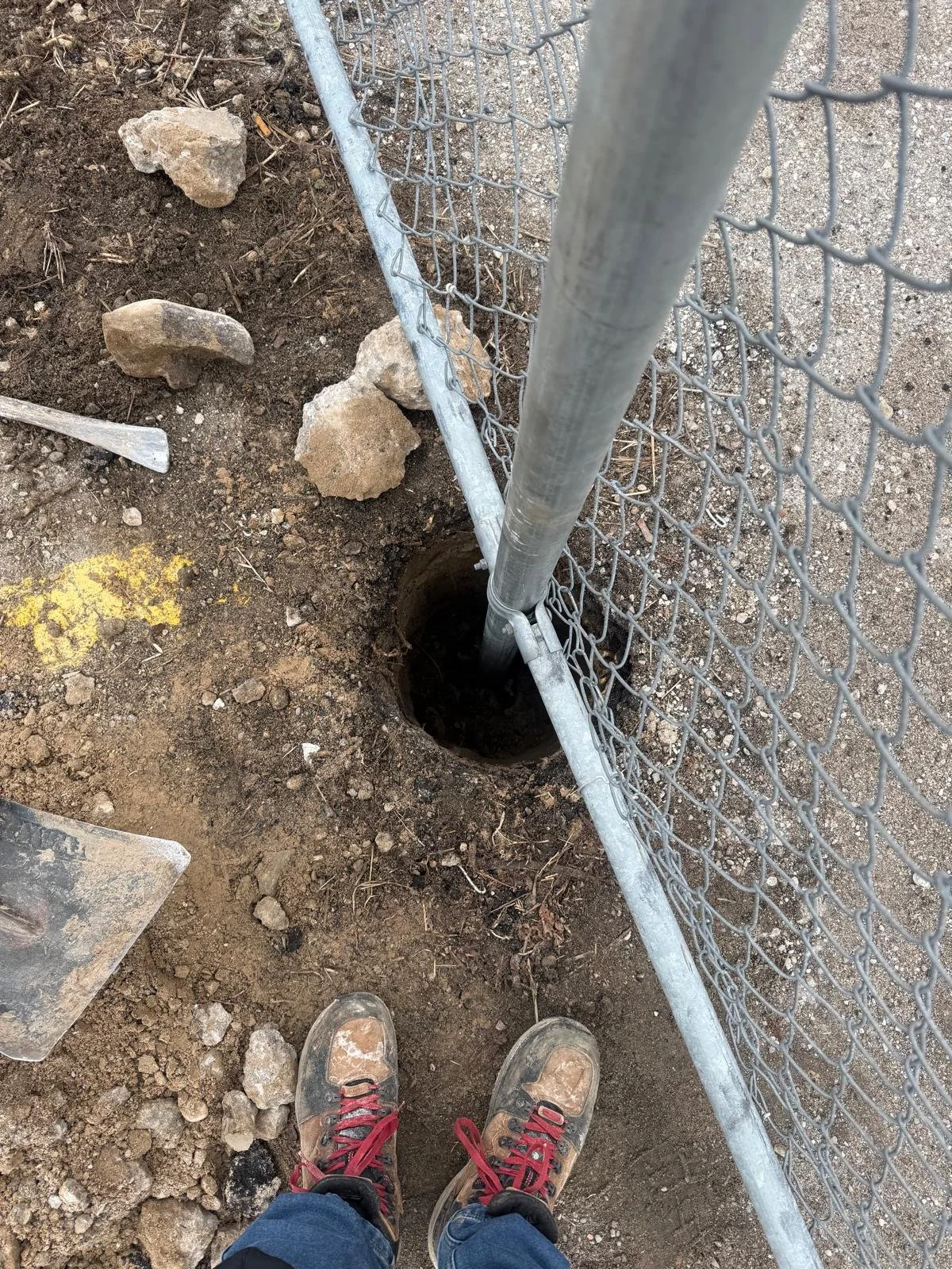 Chainlink fence repair