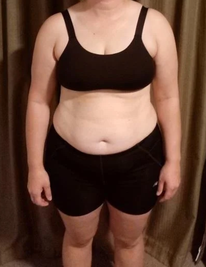 Before image - body transformation, weight loss journey, menopause weight loss journey