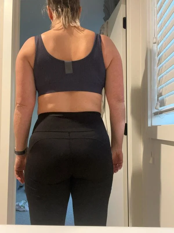 Progress photos - Before image. Fitness journey