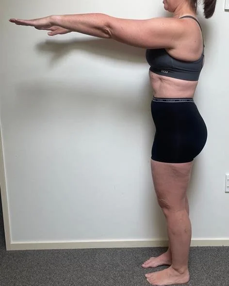 Body transformation, after image