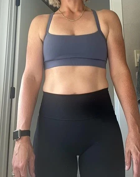 Progress photos - After image. Fitness journey