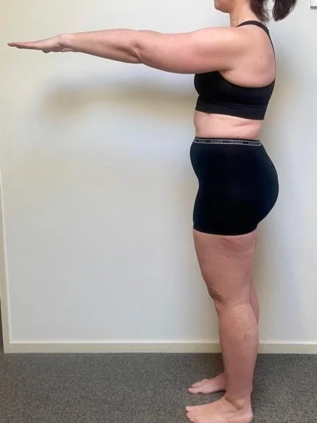 Body transformation, before image