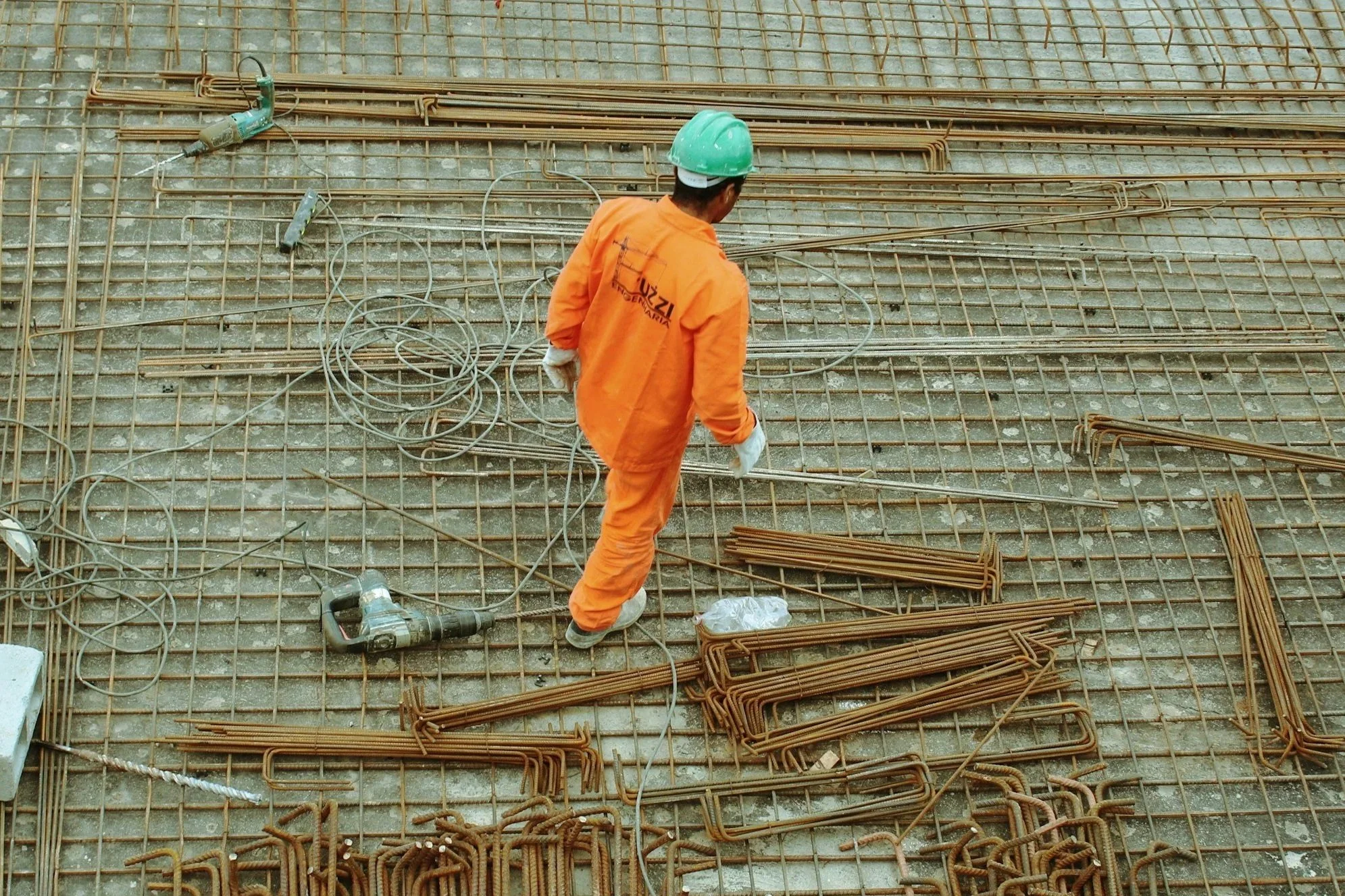 Worker for Land oil Rig
