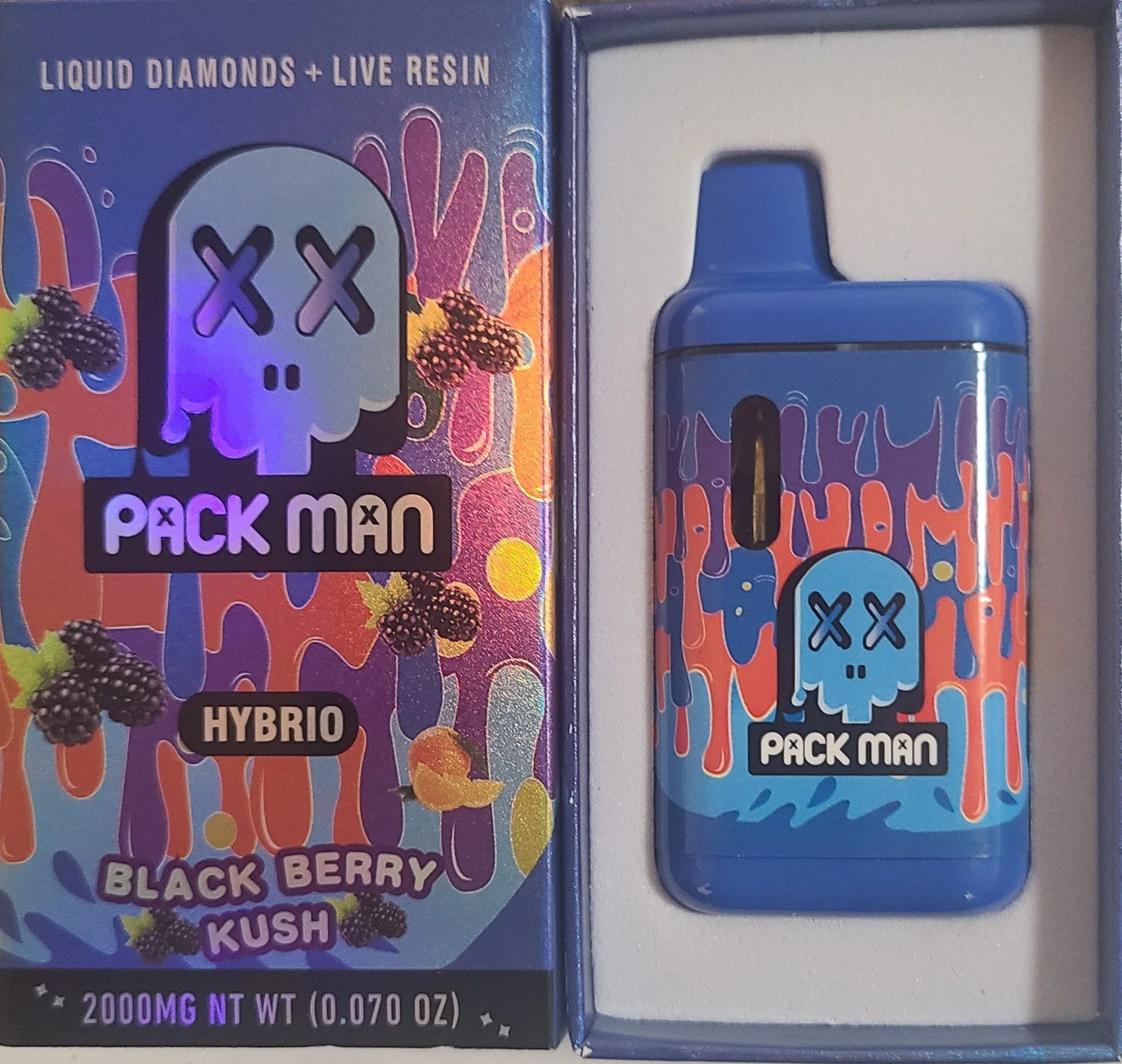 Z1 Pack Man 2g Blackberry Kush Vape