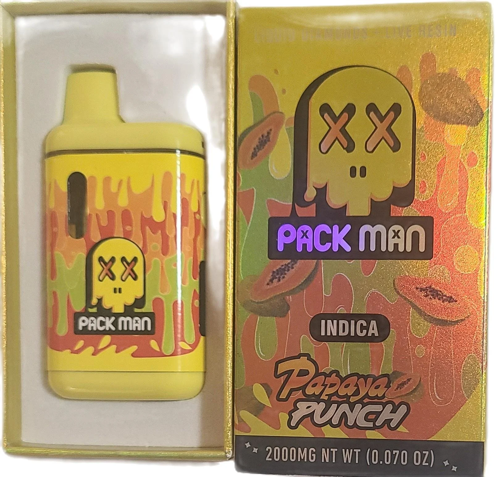 Z3 Pack Man 2g Papaya Punch Vape