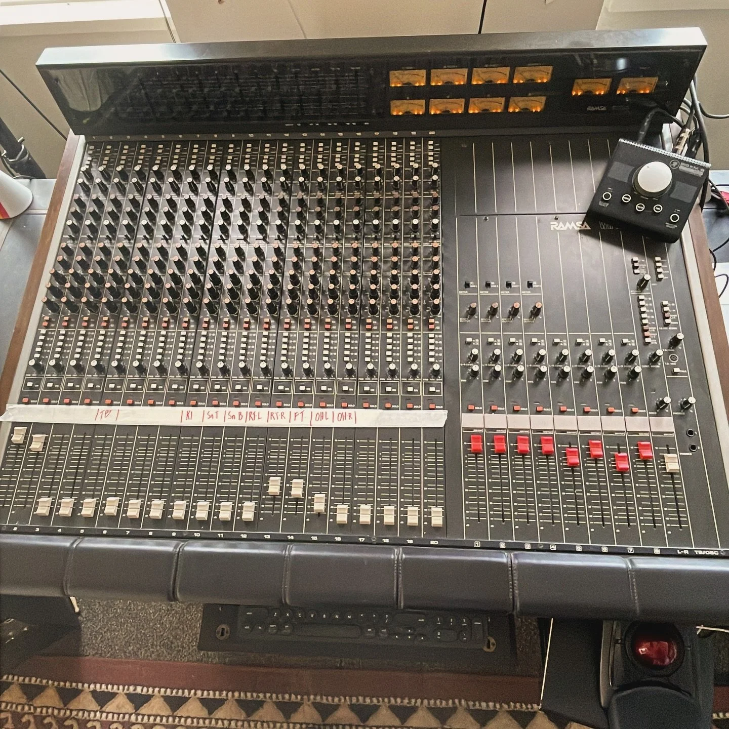 Don&rsquo;t you want to know what your voice sounds like on our Vintage Ramsa console? DM us! We have few slots open for the rest of this week!