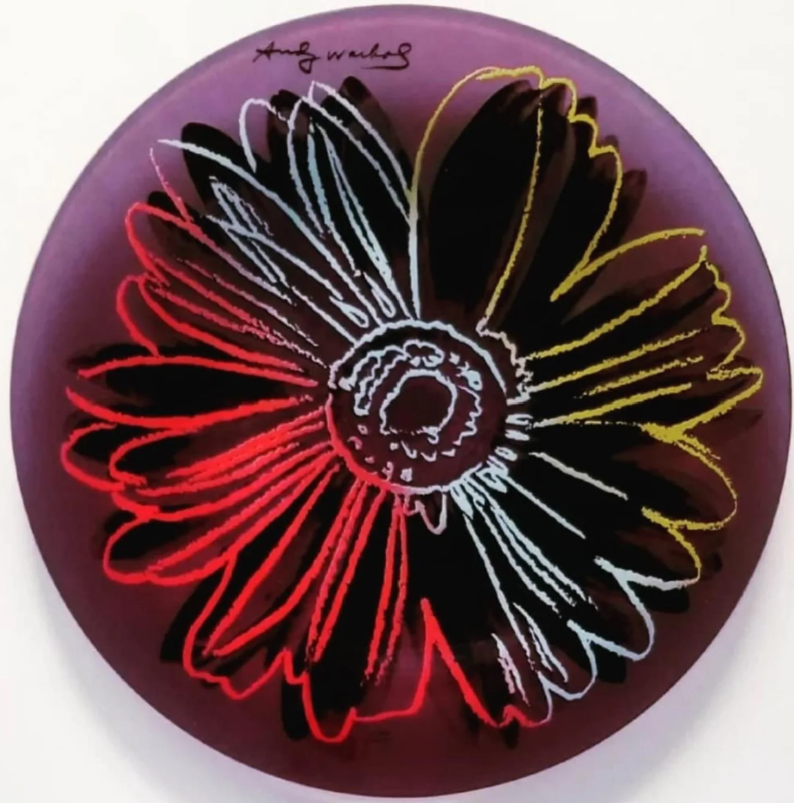 ANDY WARHOL LIMITED EDITION 1990's SERVING PLATE - 2021