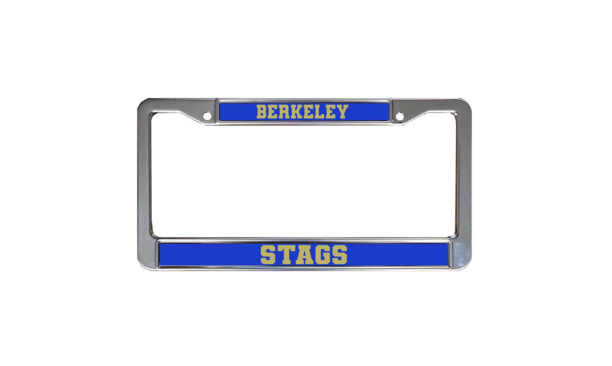Berkeley High School Stags License Plate Frame
