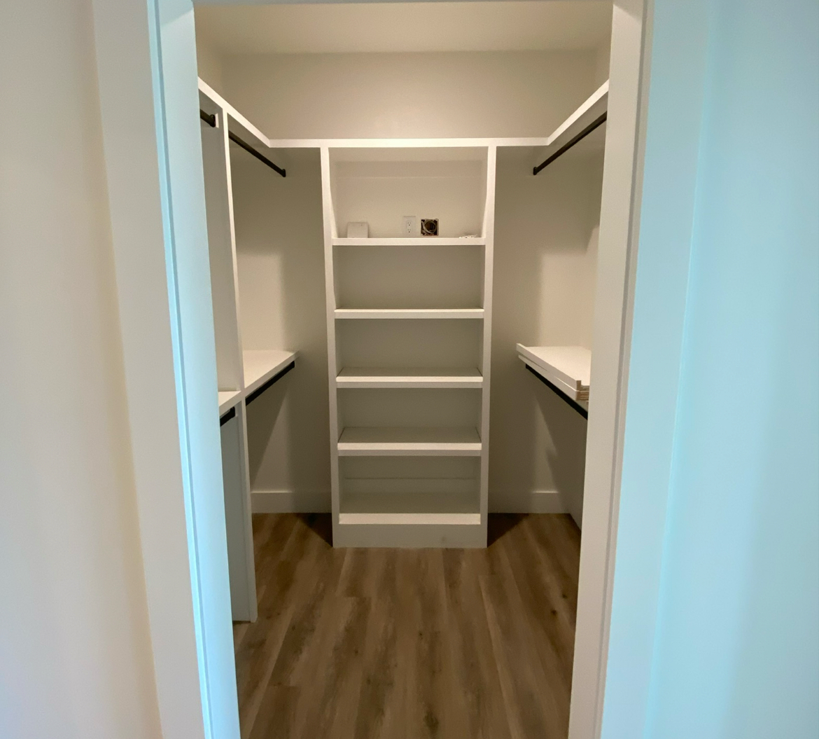 Custom Closet Build-Out Tulsa