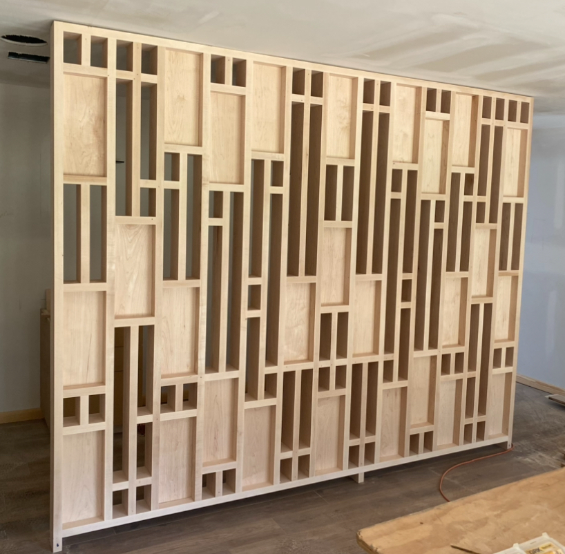 Custom Trim Carpentry Wall