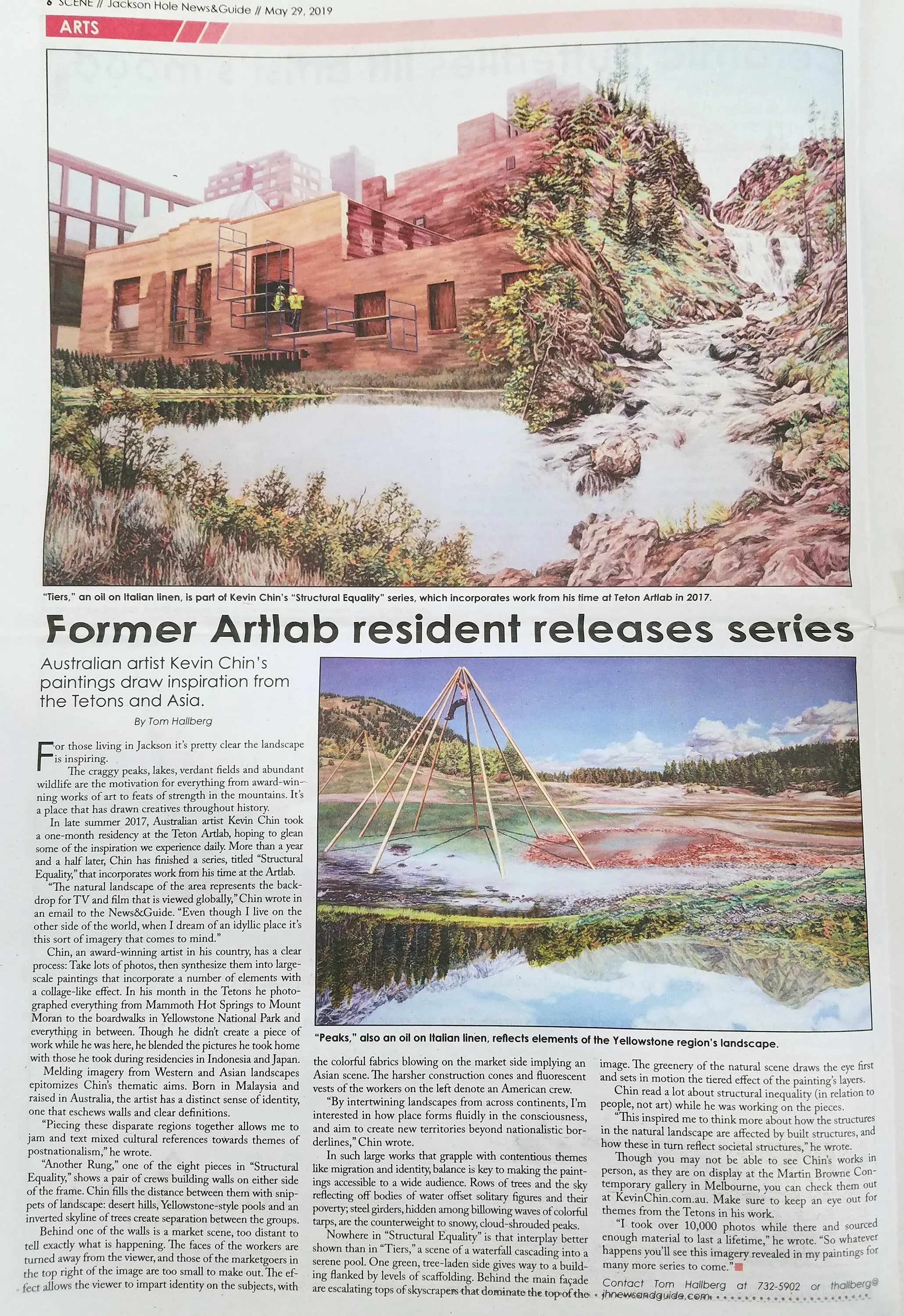 Jackson Hole News USA 26 May 2019