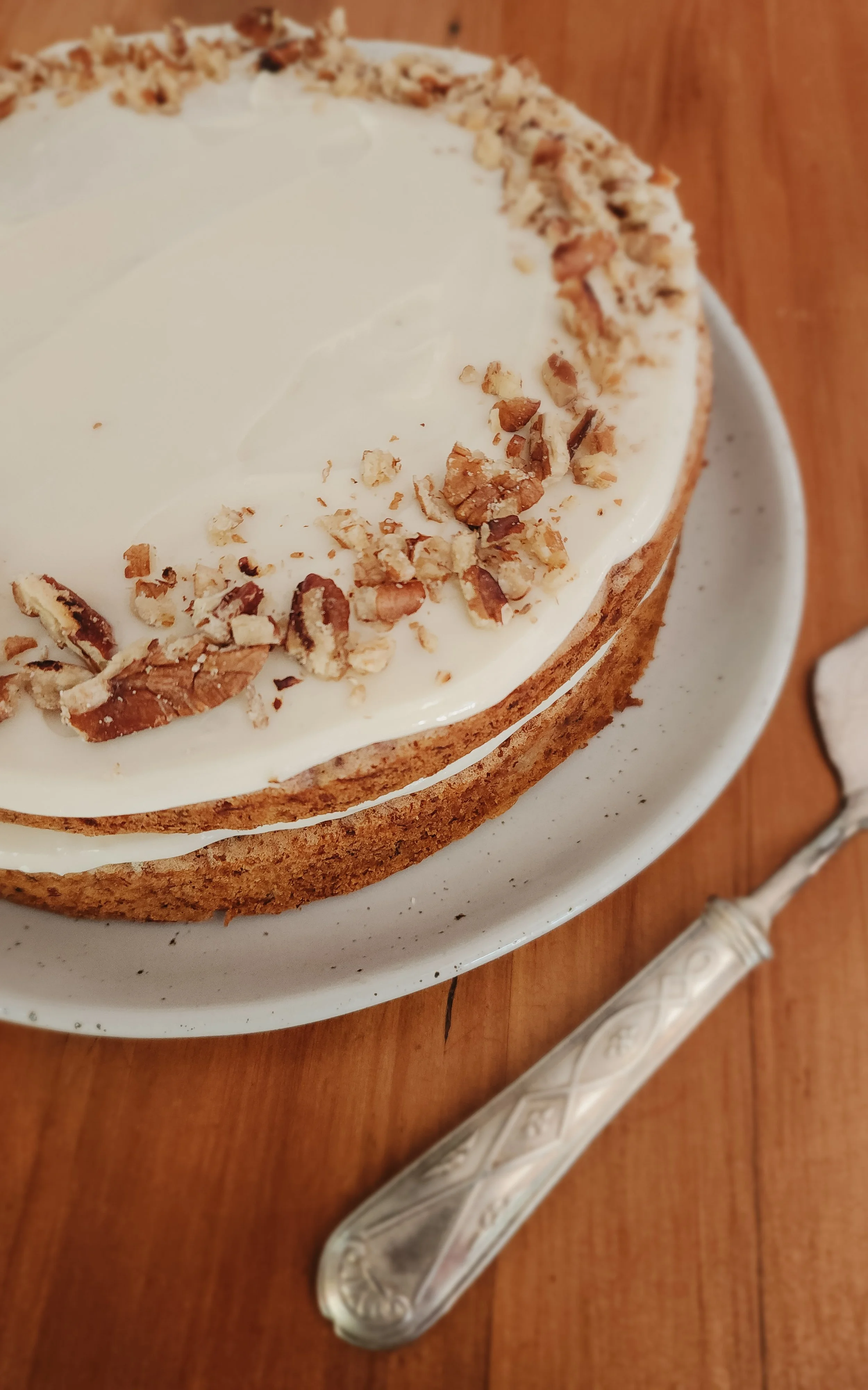 Hummingbird Cake with a Lighter Touch