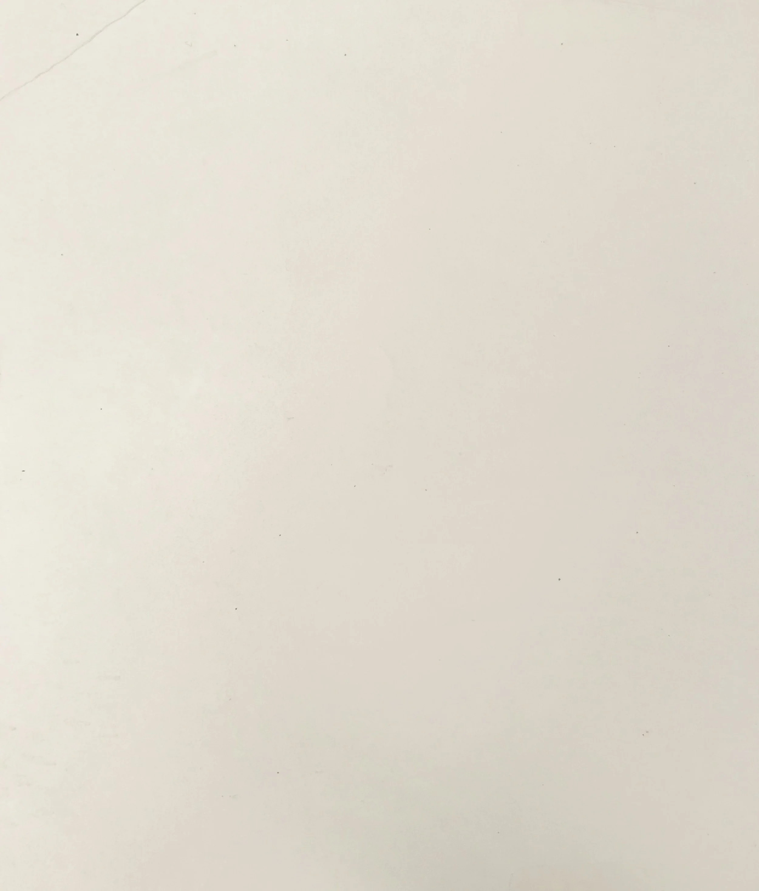 Blank white sheet of paper with a crease and a corner visible.