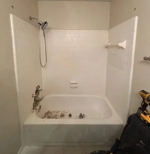 full bathtub/shower demolition