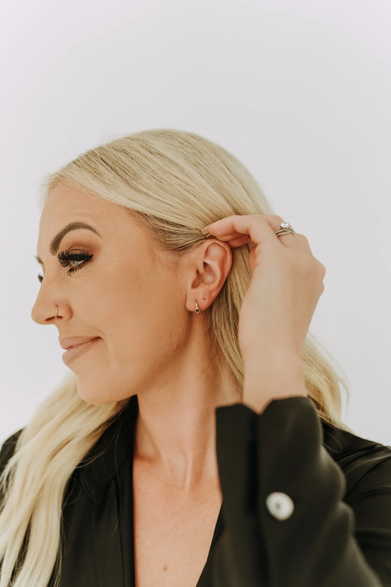 Verde Huggie Hoops 4.webp