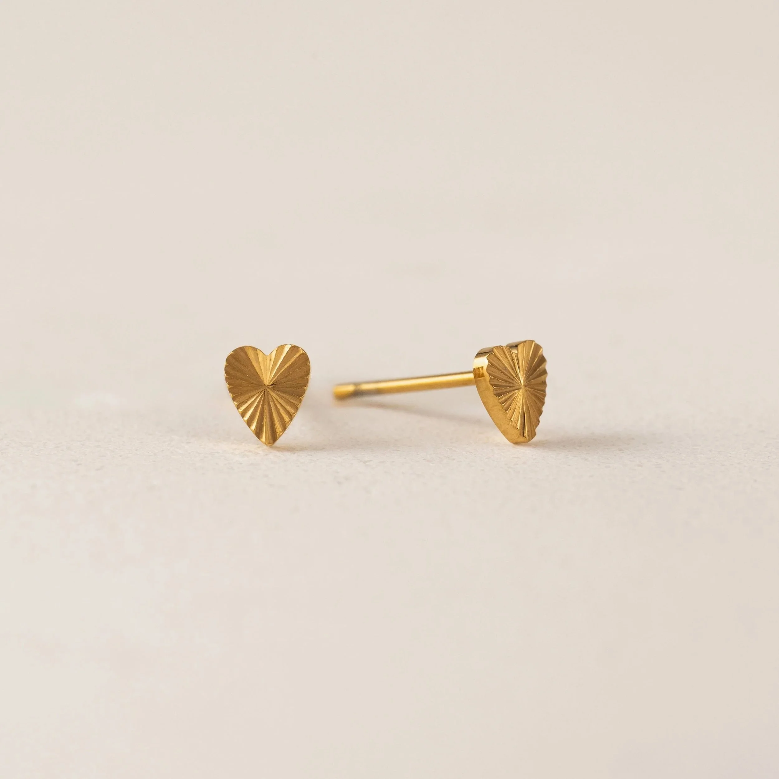 Fluted_Heart_Stud_Earrings_-_Gold_1x1_DSC2927-Edit.jpeg