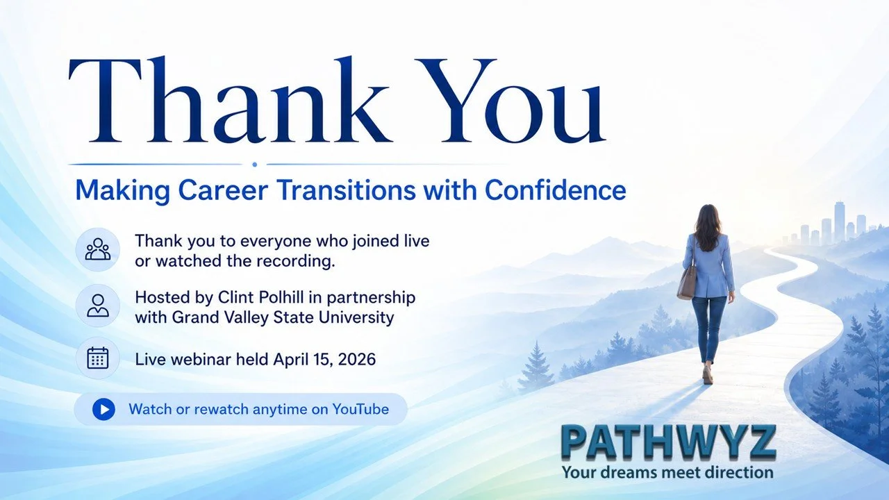 Thank You for Joining: Making the Leap