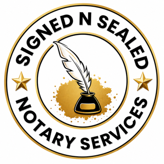 Signed N Sealed Notary