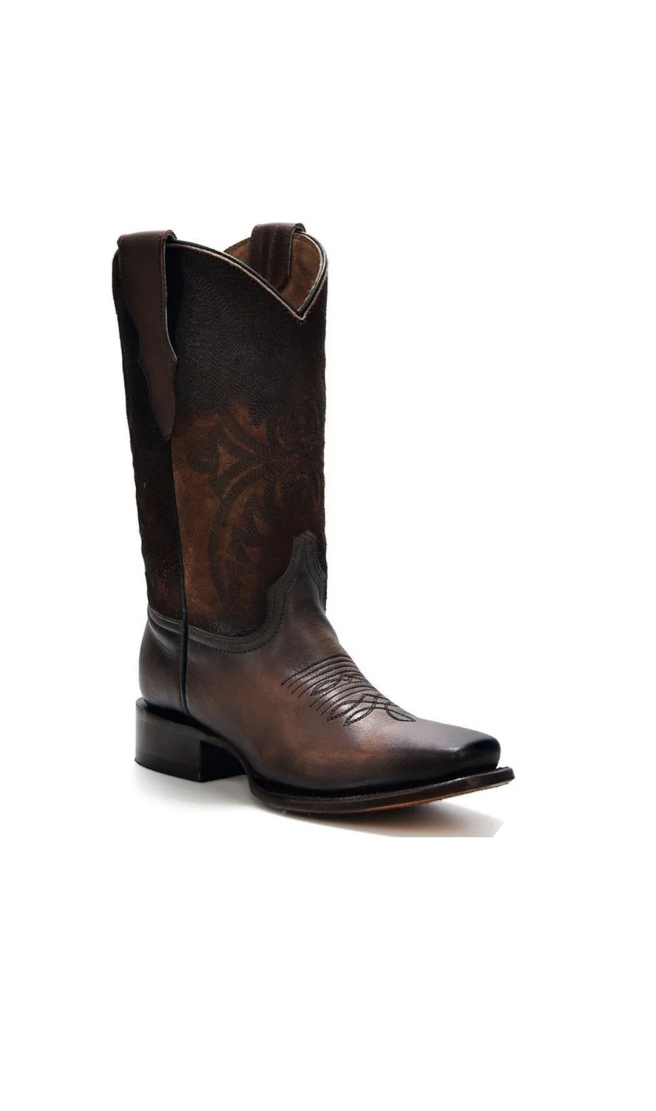 Corral Teen's Embroidered Brown Boots