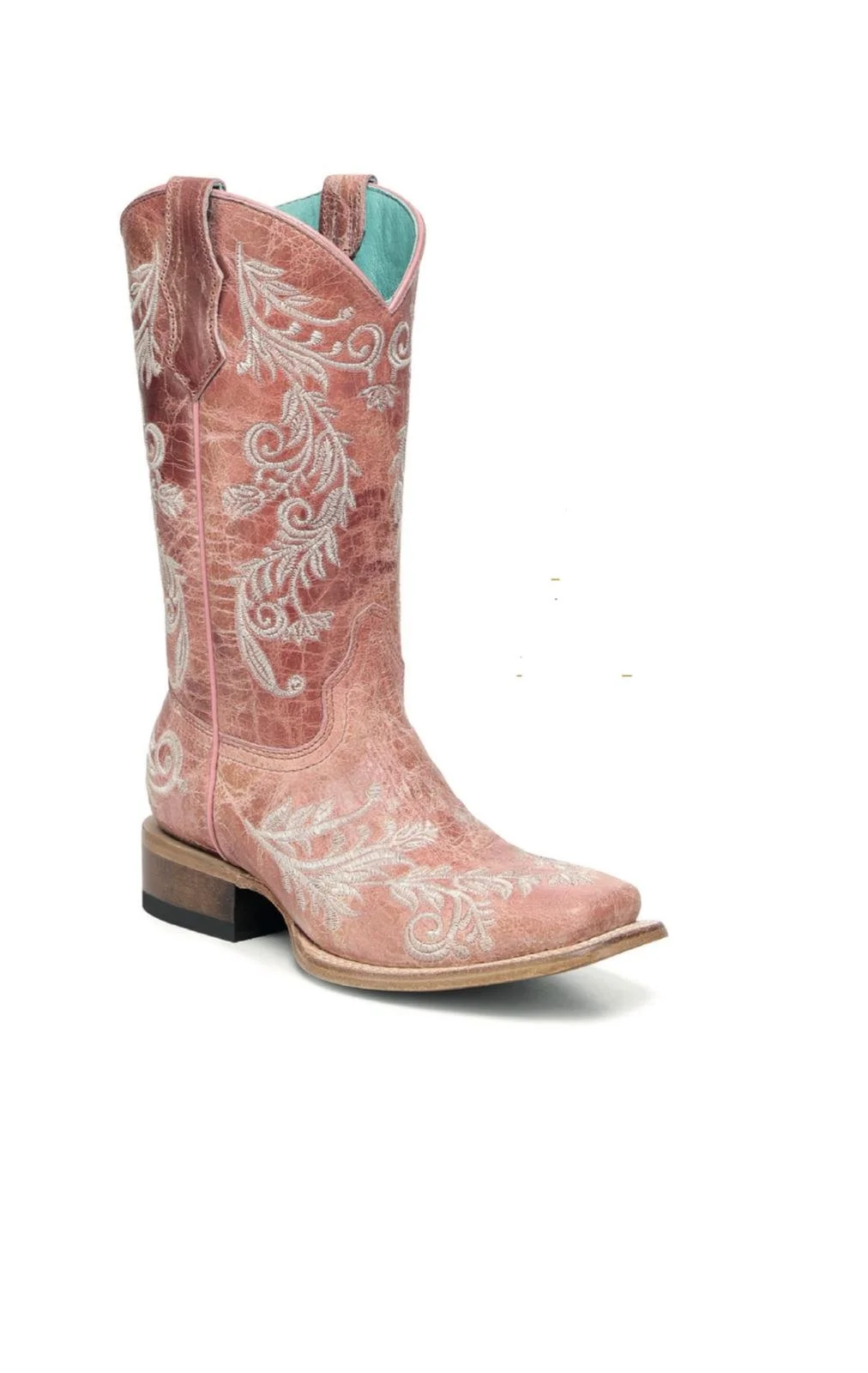 Corral Teen Rose Embroidered Boots