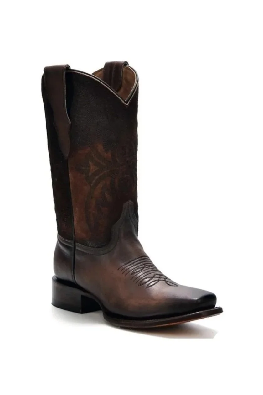 Corral Teen's Embroidered Brown Boots
