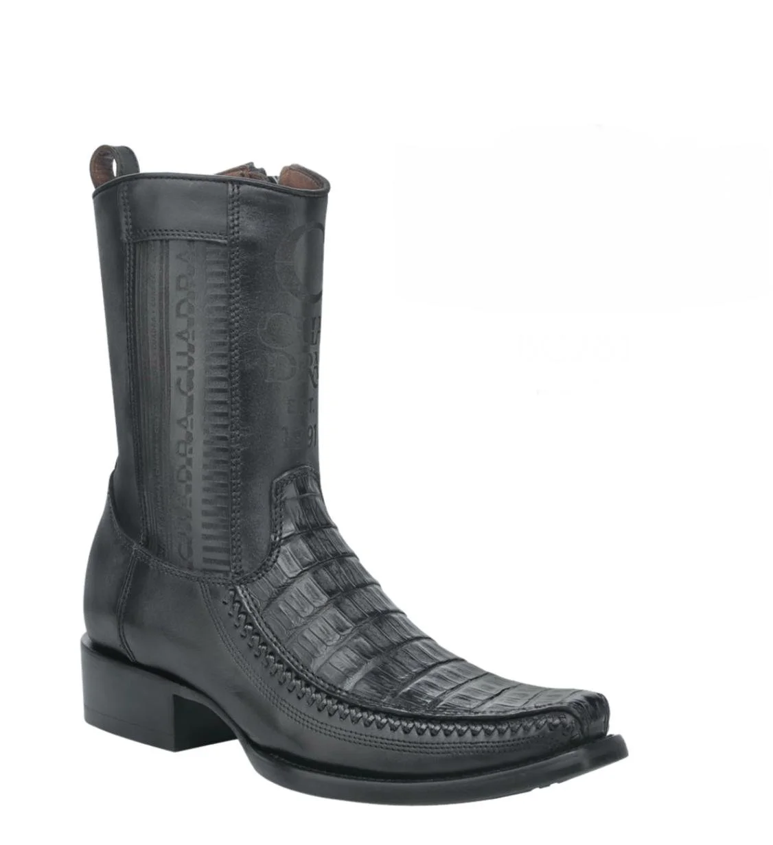 Cuadra Black Caiman Boots