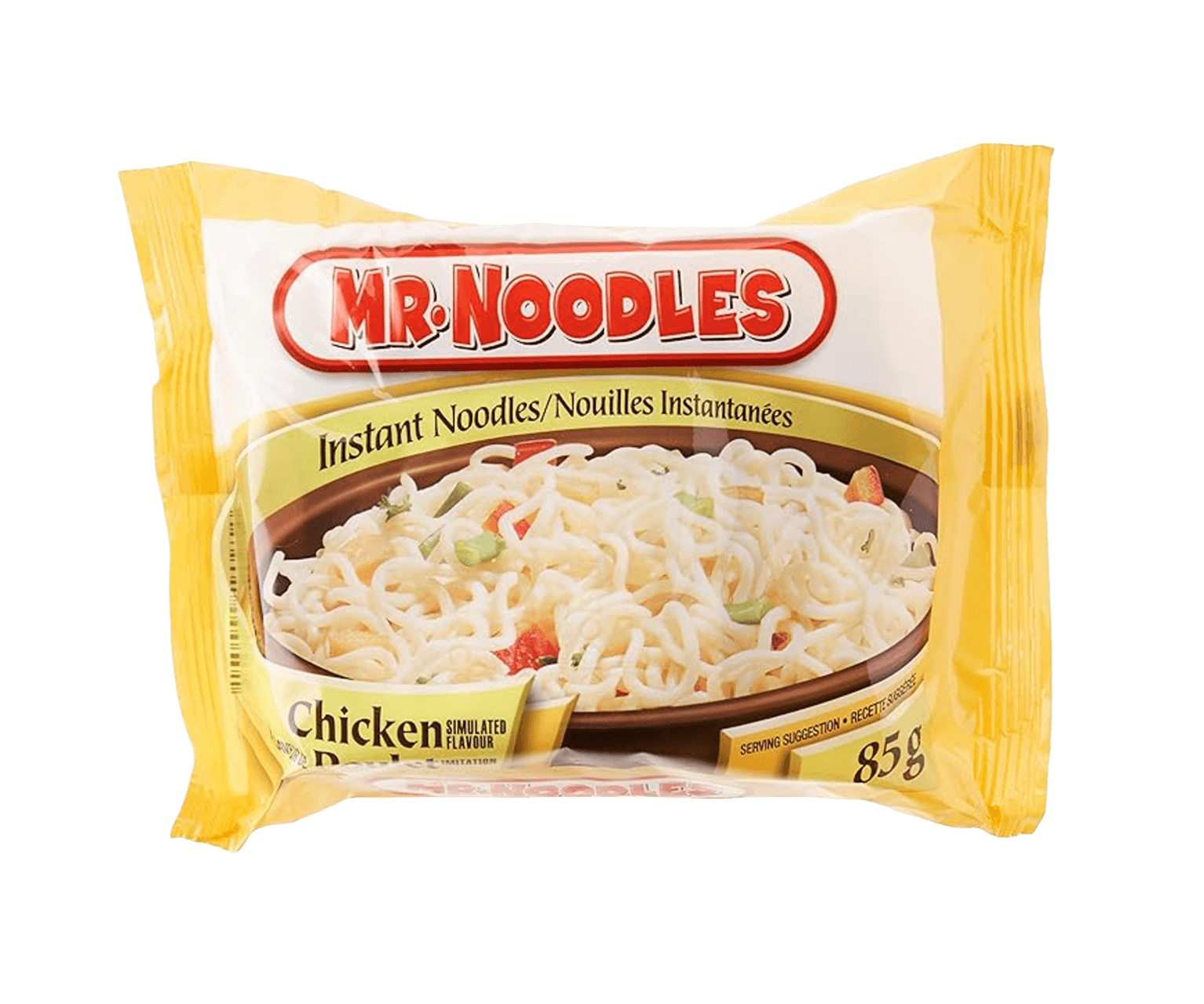 Mr. Noodles Instant Noodles product packaging