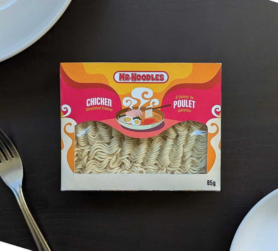 Product mockup on table