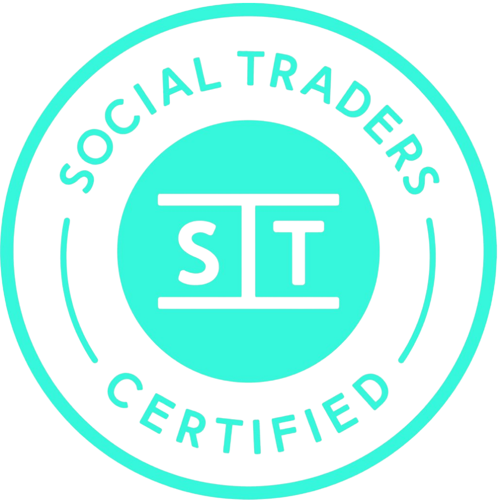 Logo of STH Certified, featuring a circular design with a central circle displaying the letters 'ST' and an inscription around the circle reading 'SOFTWARE TRADERS HAND CERTIFIED'.